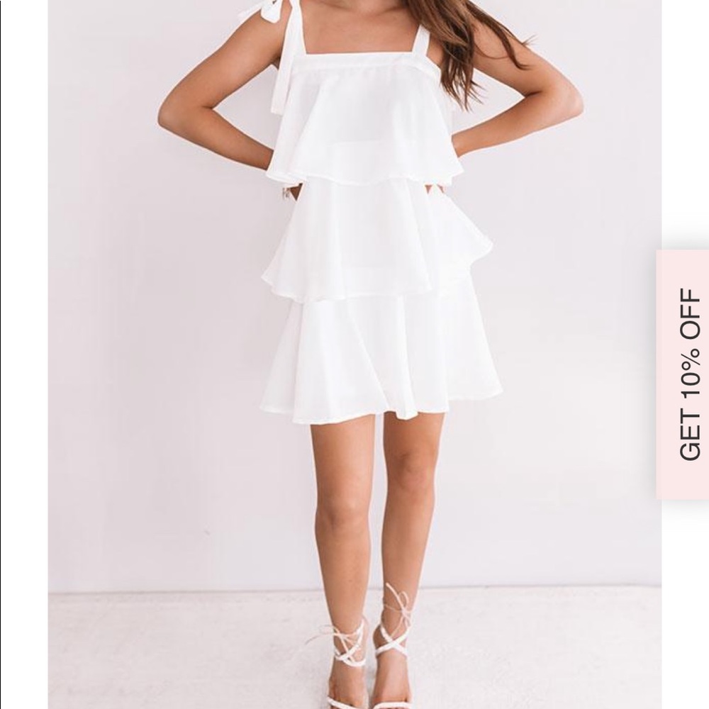 White dress